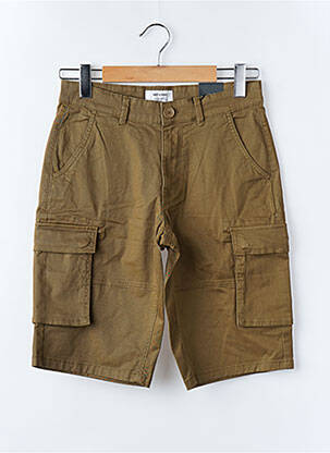 Bermuda coupe droite marron ONLY&SONS homme