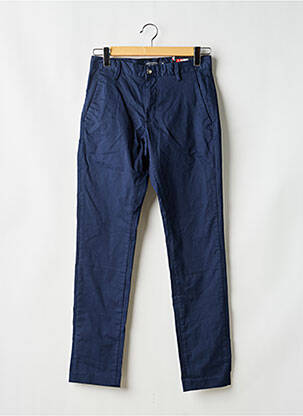 Pantalon chino bleu BRUCE & BUTLER  homme