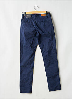 Pantalon chino bleu BRUCE & BUTLER  homme