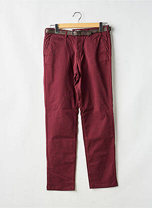 Pantalon chino rouge JACK & JONES homme