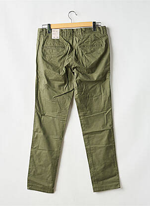 Pantalon droit vert MANGO homme