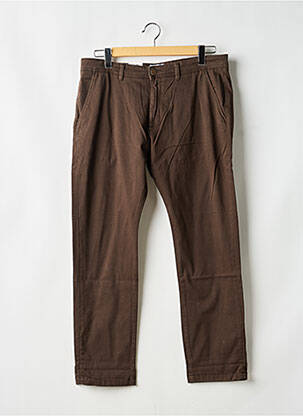 Pantalon chino marron JACK & JONES homme