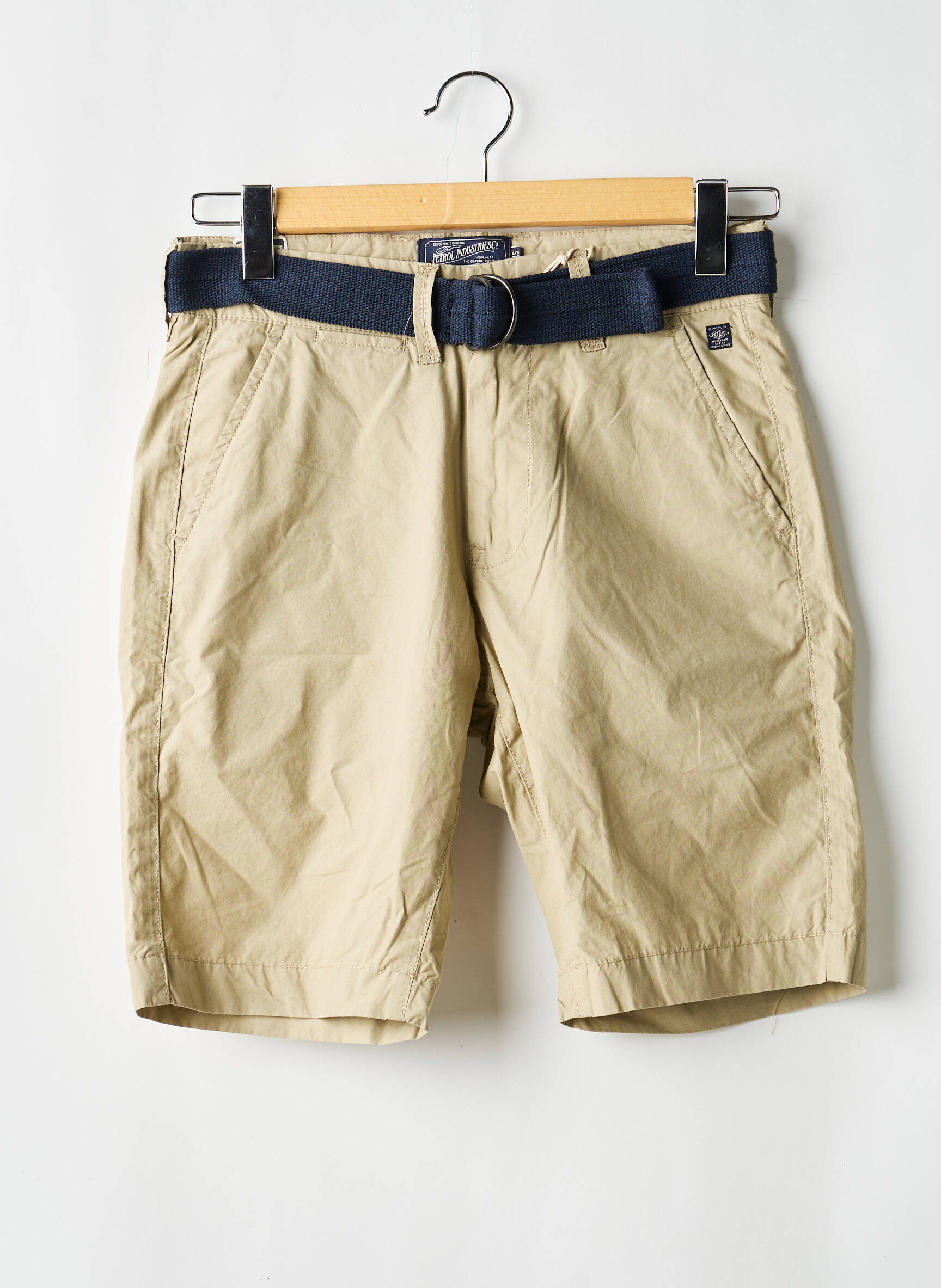 Short beige PETROL INDUSTRIES homme