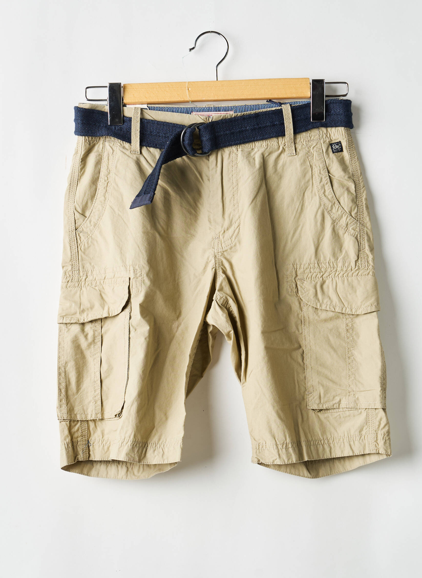 Short beige PETROL INDUSTRIES homme
