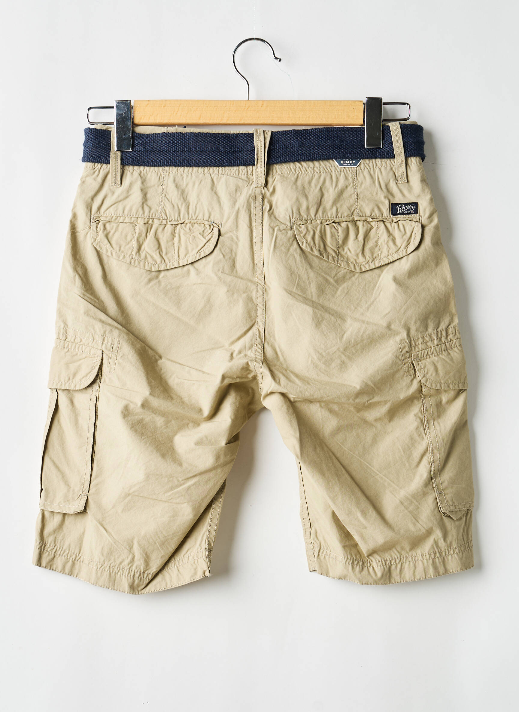 Short beige PETROL INDUSTRIES homme
