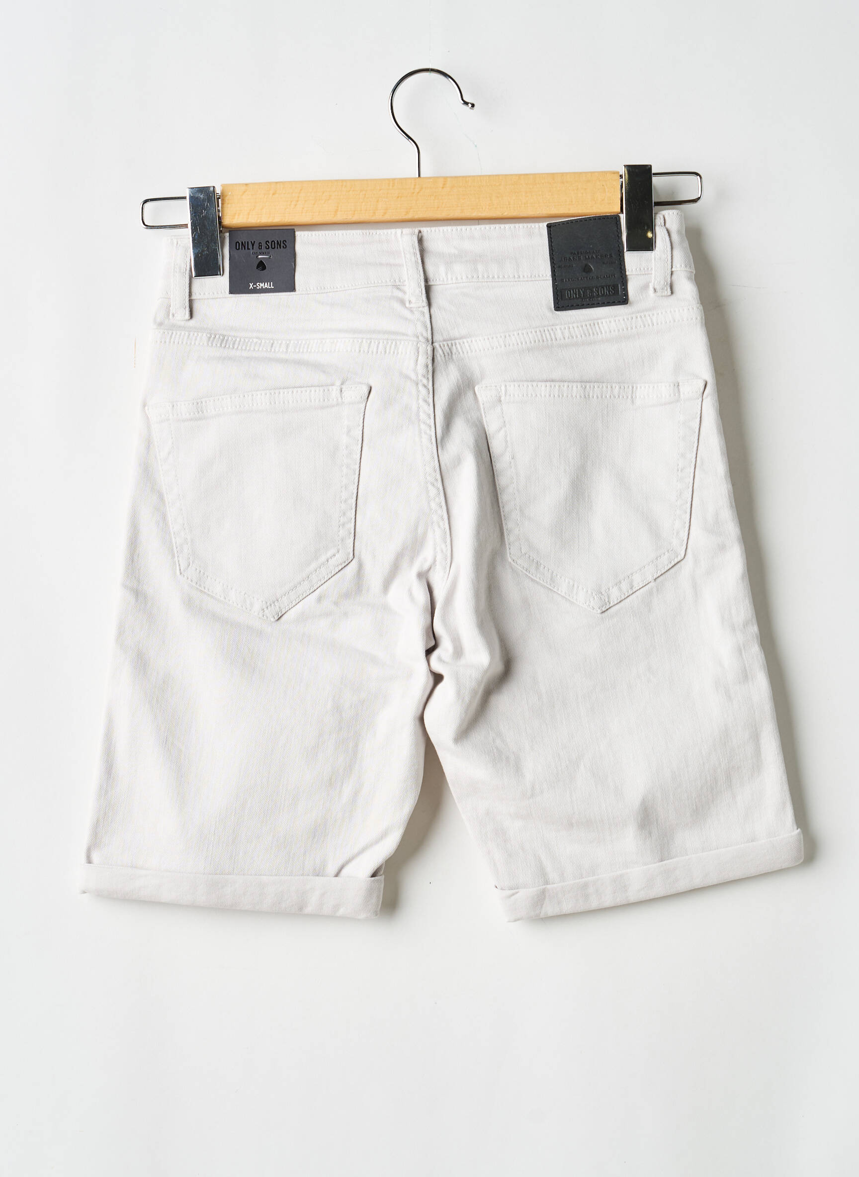 Short gris ONLY&SONS homme