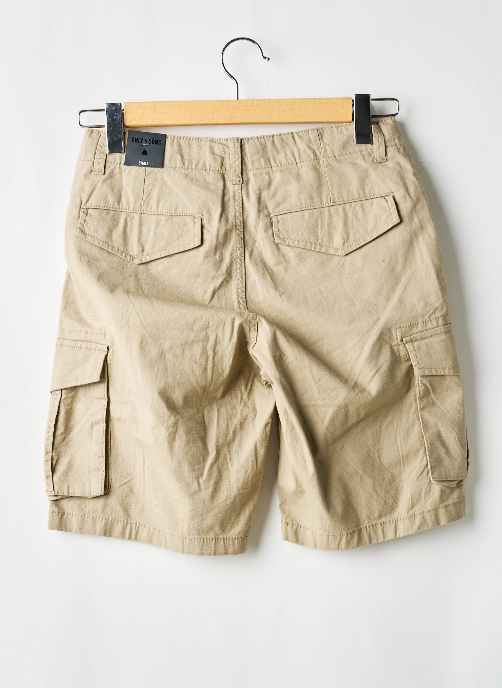 Short coupe cargo beige ONLY&SONS homme