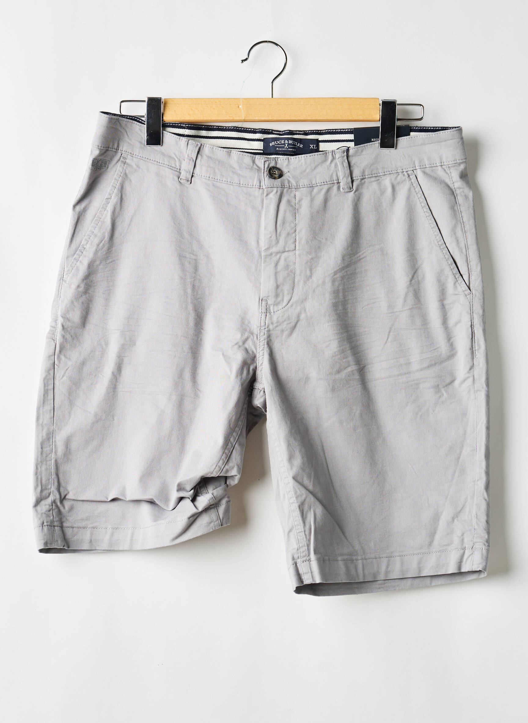 Short gris BRUCE & BUTLER  homme