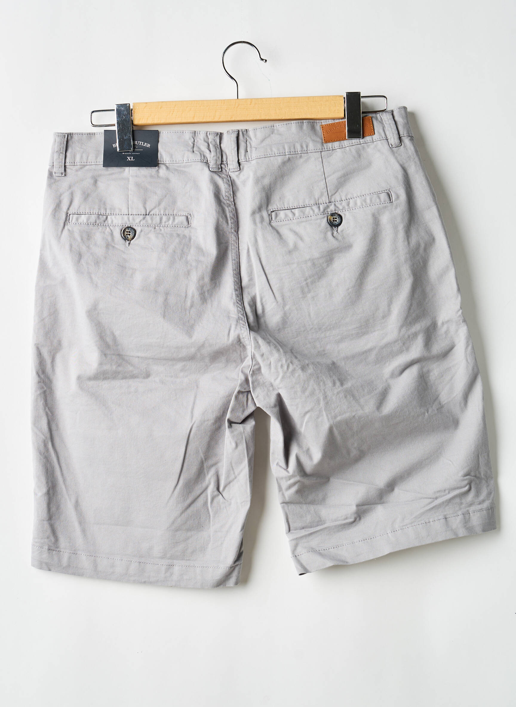 Short gris BRUCE & BUTLER  homme
