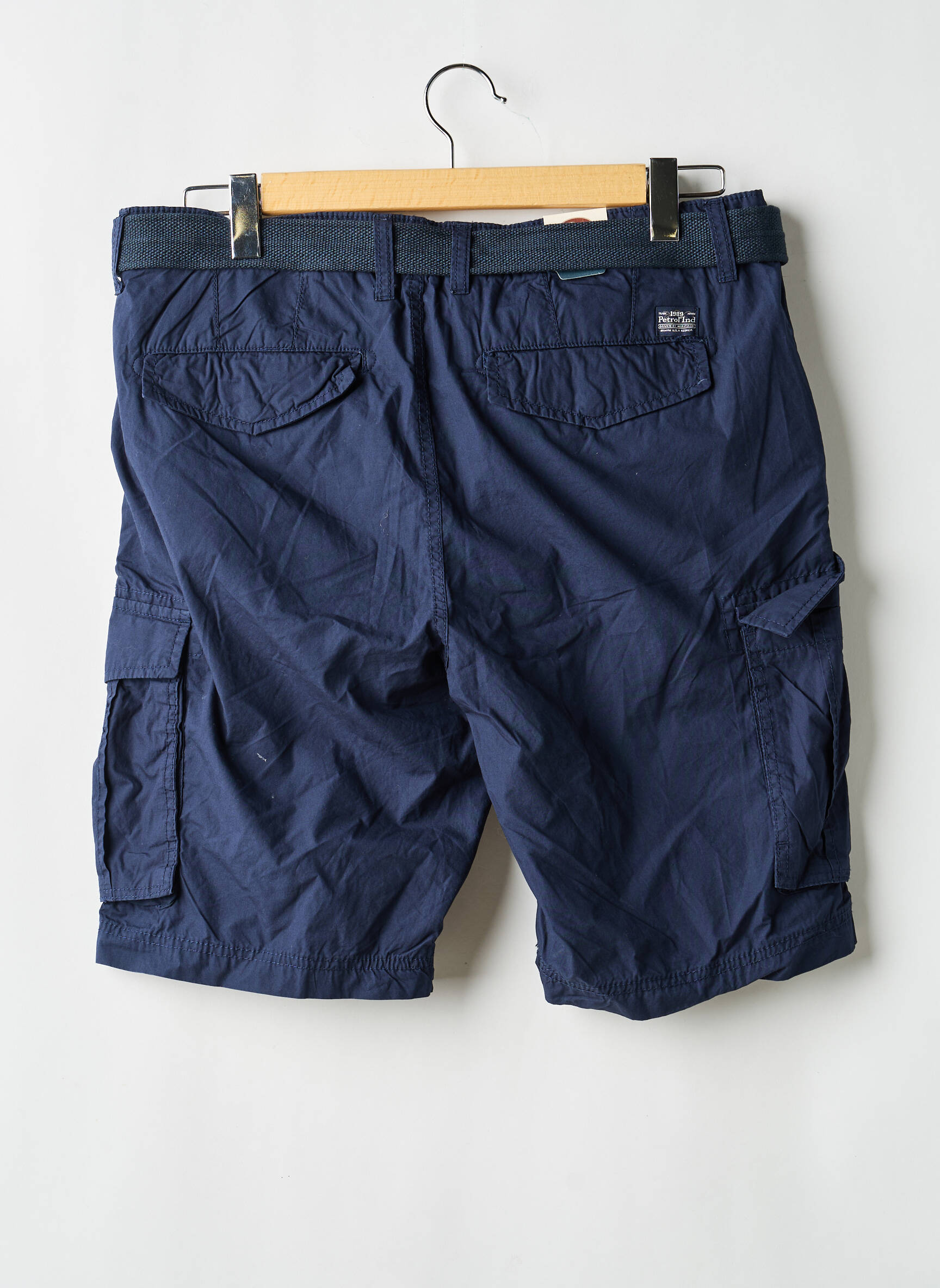 Bermuda bleu PETROL INDUSTRIES homme