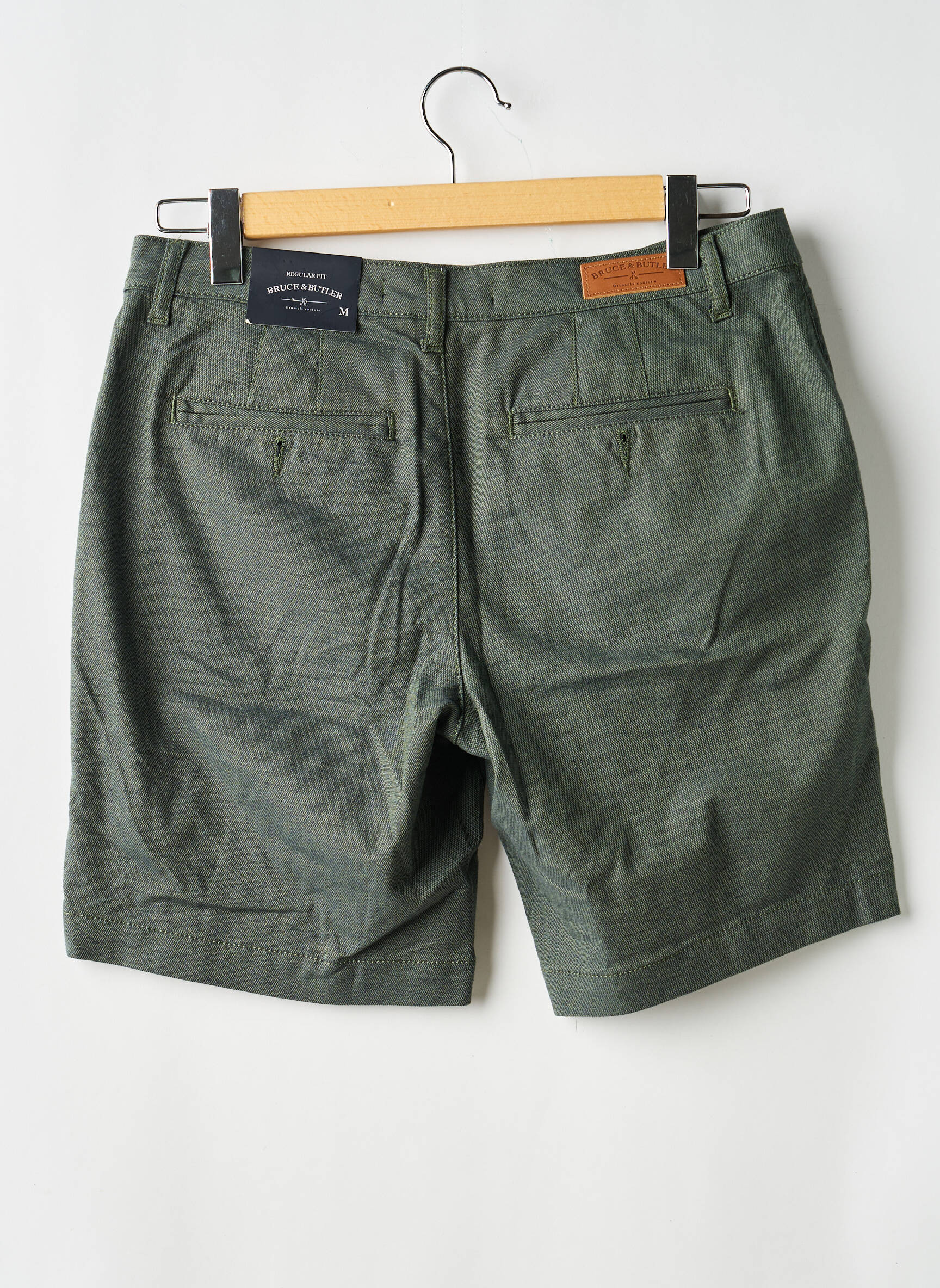 Short vert BRUCE & BUTLER  homme