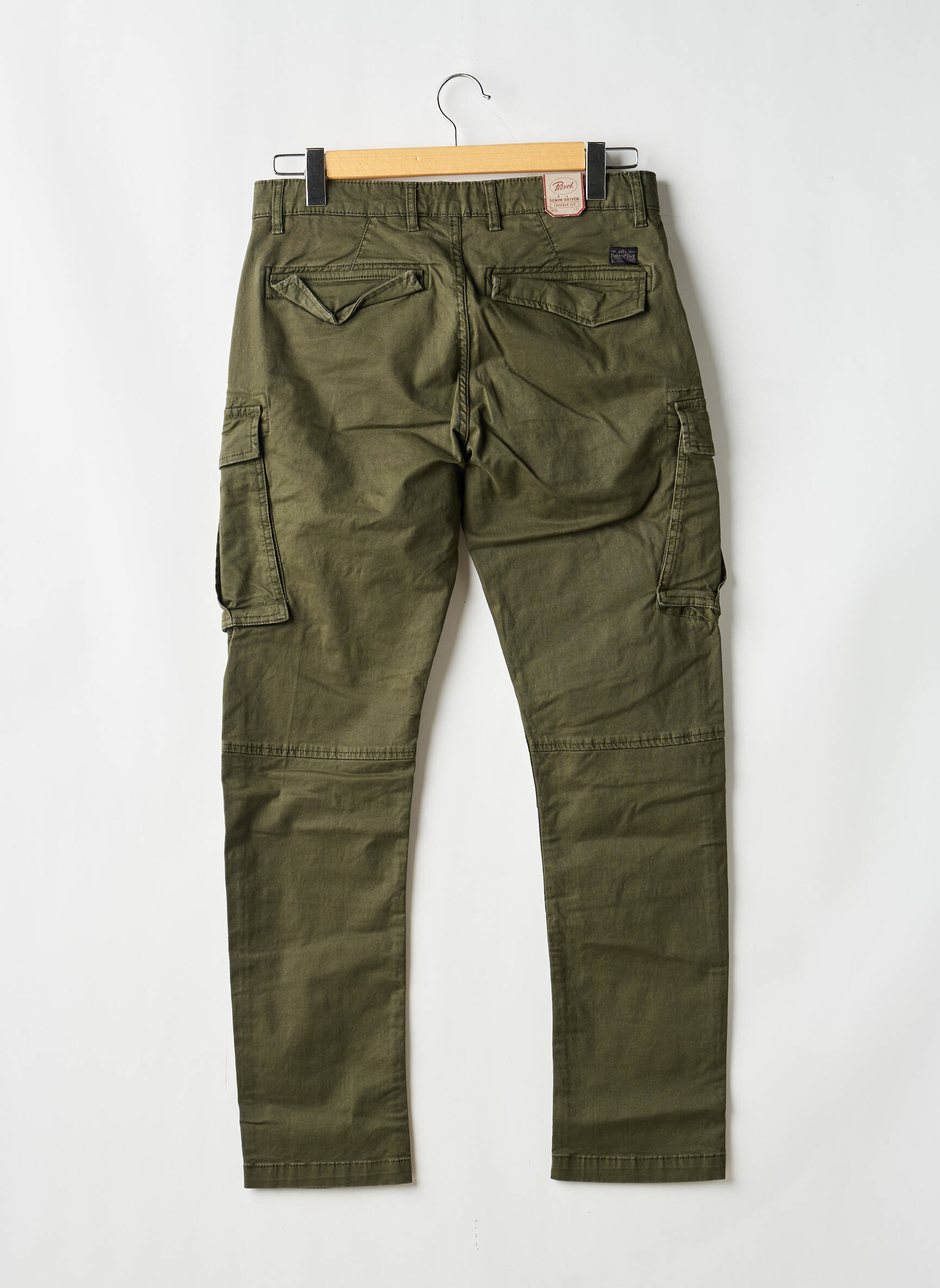 Pantalon cargo vert PETROL INDUSTRIES homme