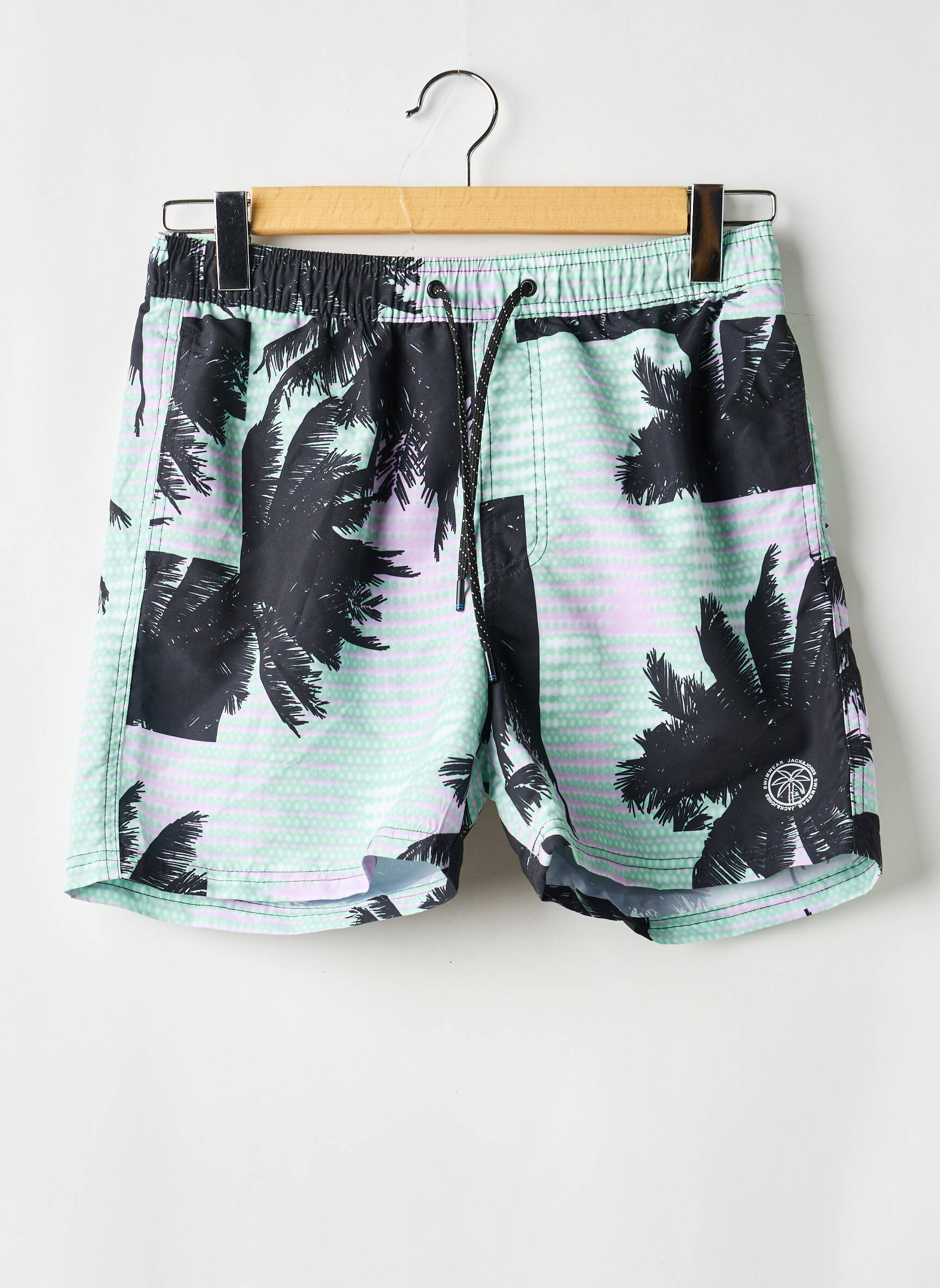 Short de bain gris JACK & JONES homme