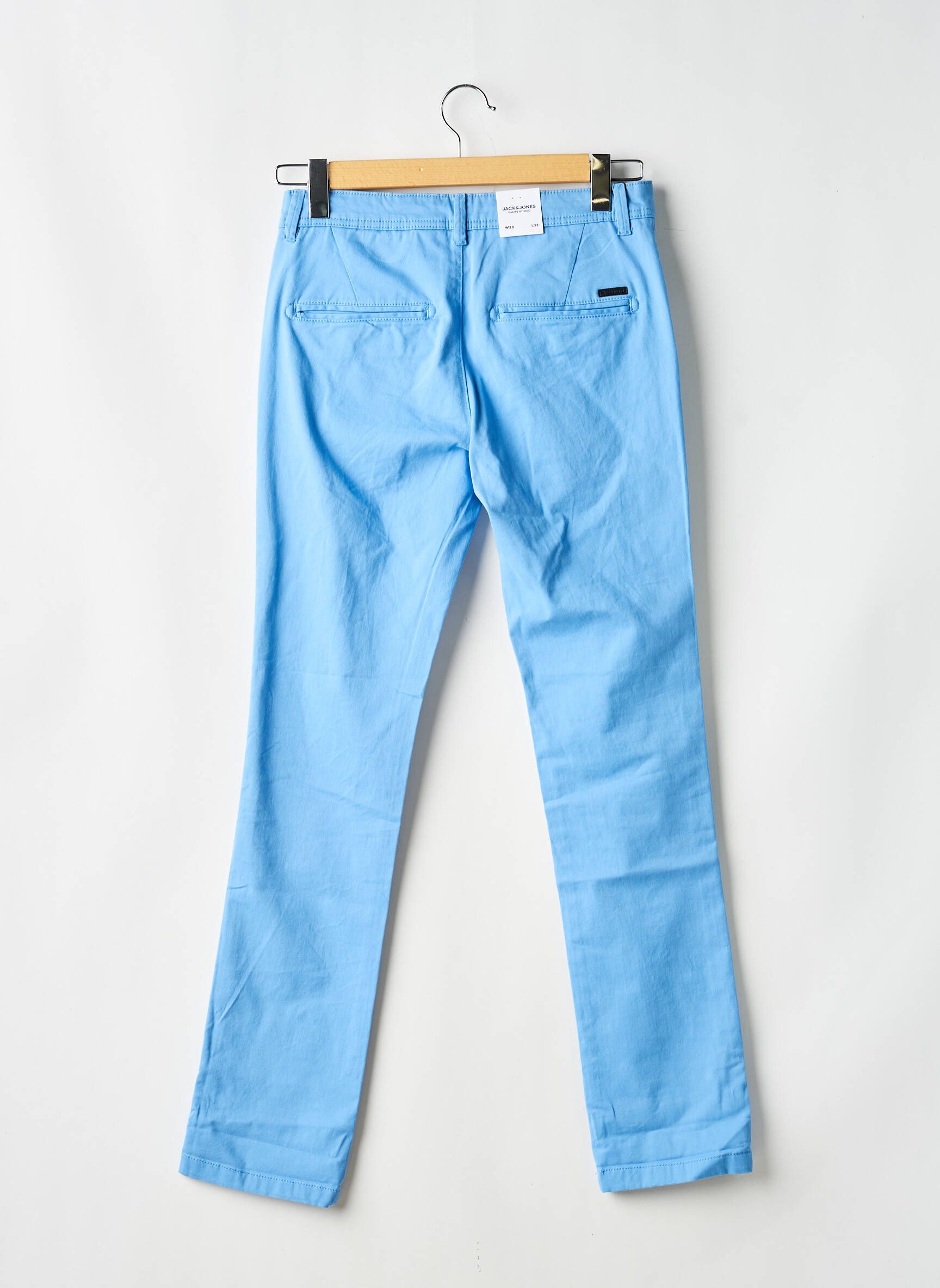 Pantalon chino bleu JACK & JONES homme