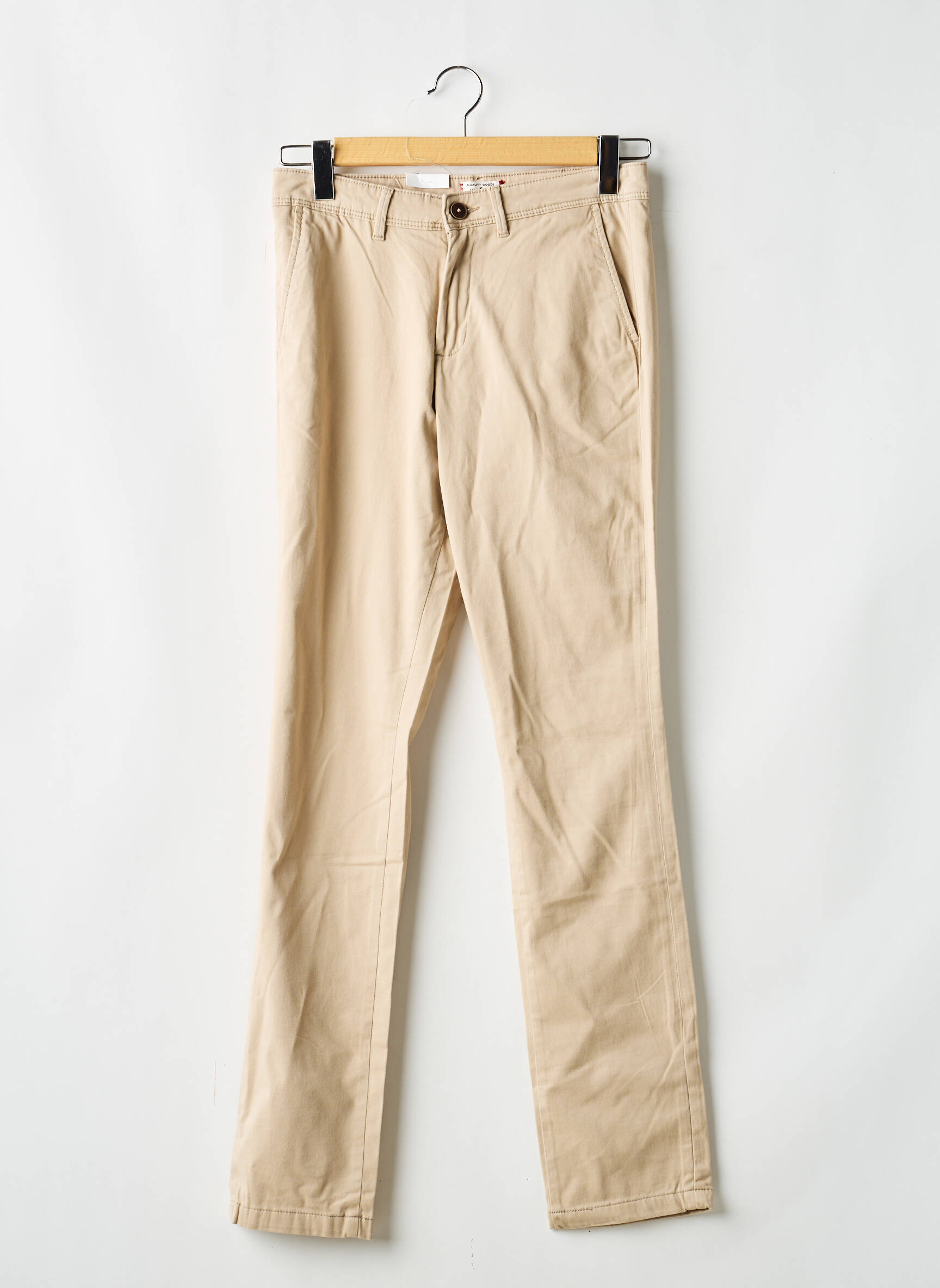 Pantalon chino beige JACK & JONES homme