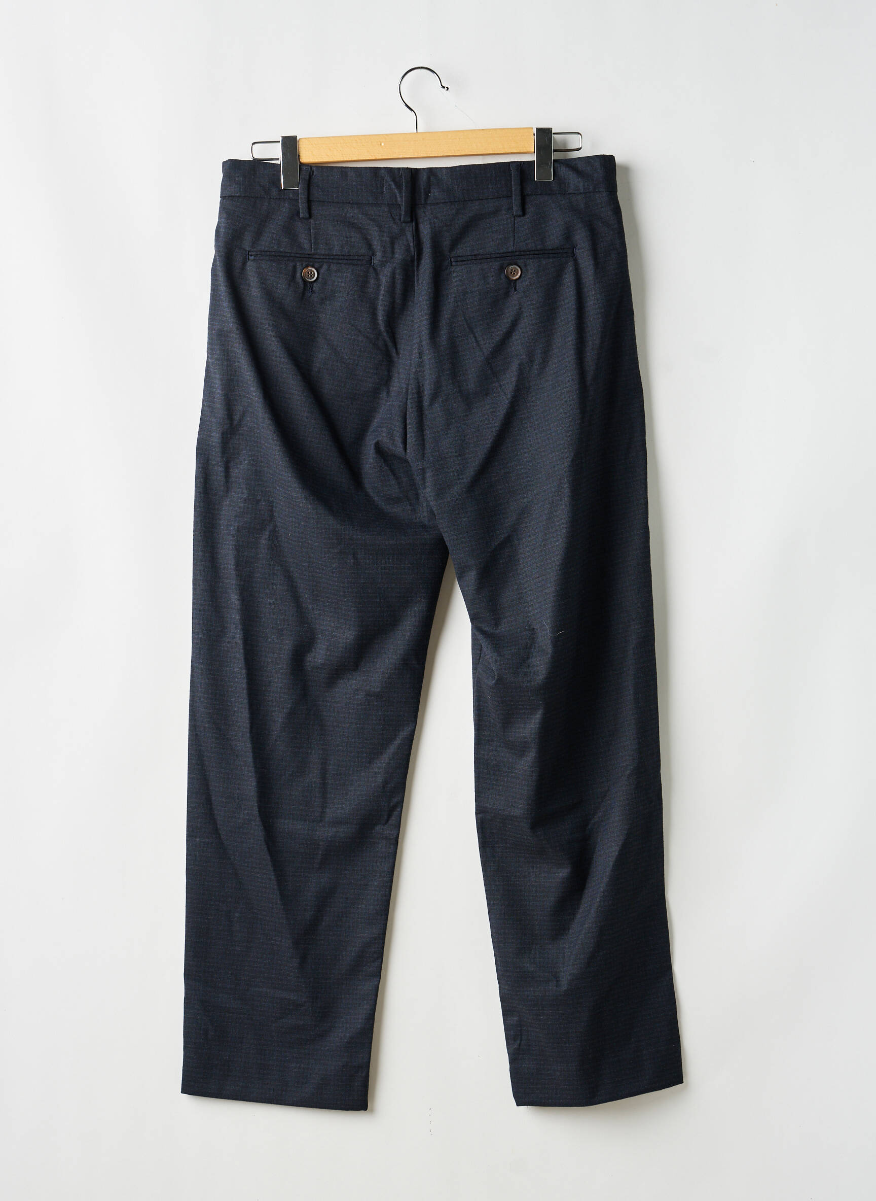 Pantalon droit bleu LE FABULEUX MARCEL DE BRUXELLES homme