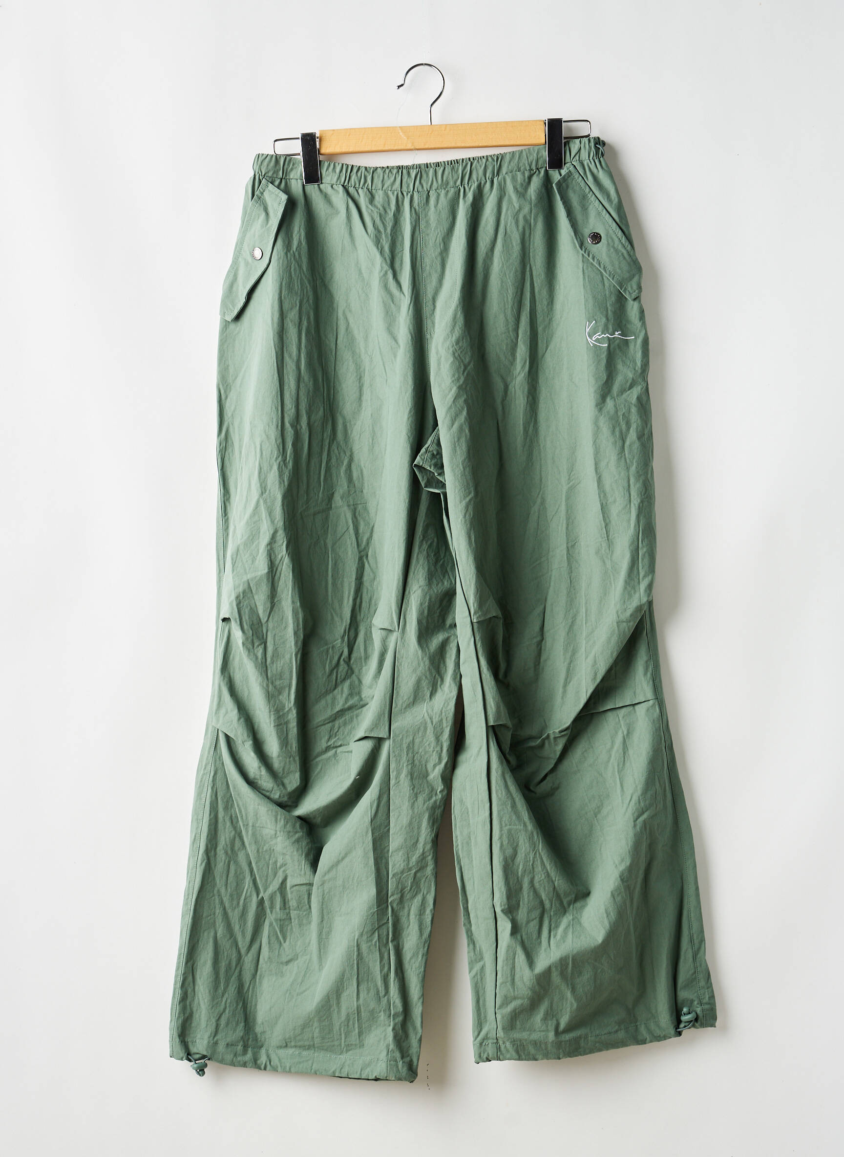 Pantalon large vert KARL KANI homme