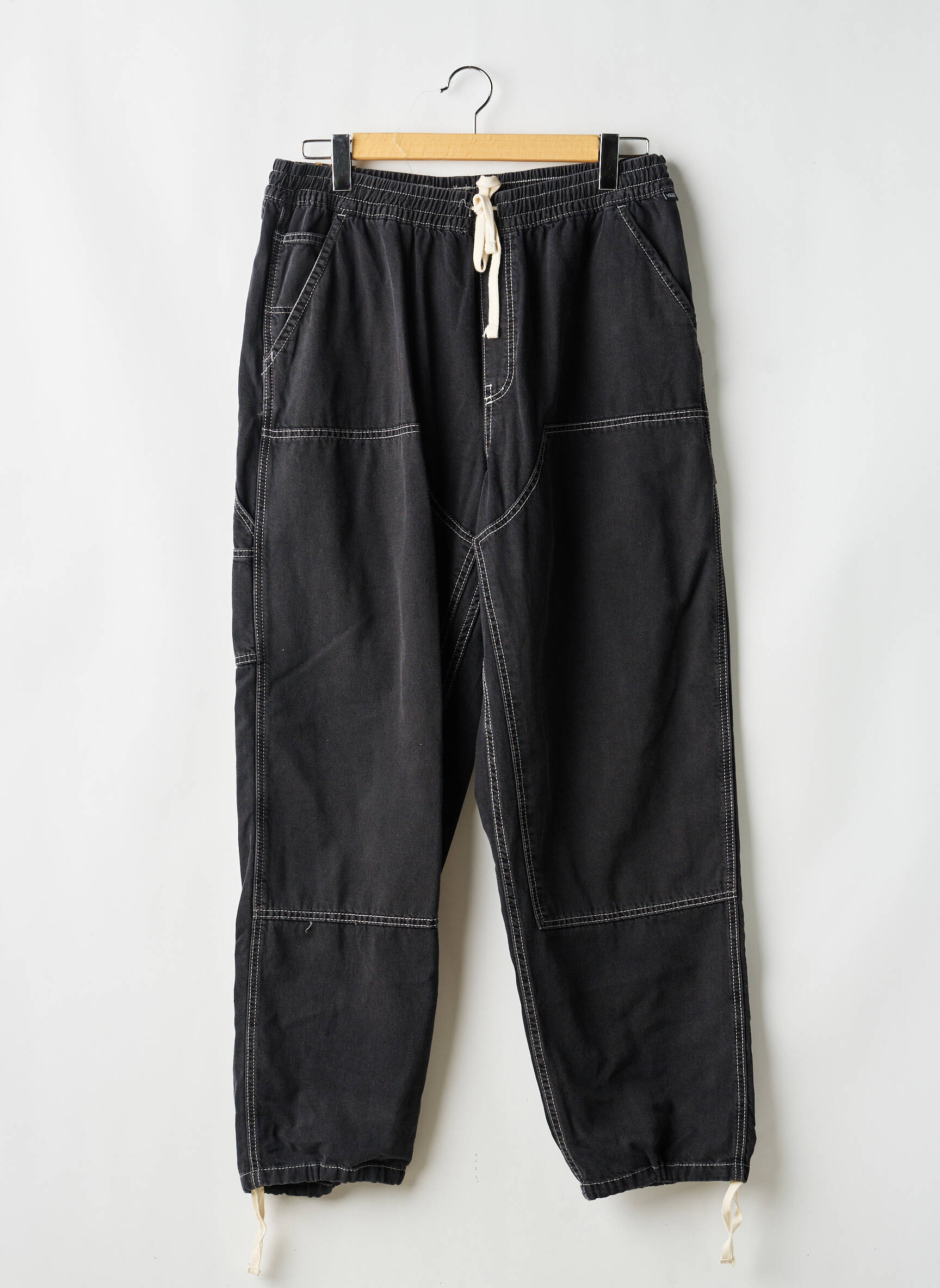 Jeans coupe droite noir VANS homme