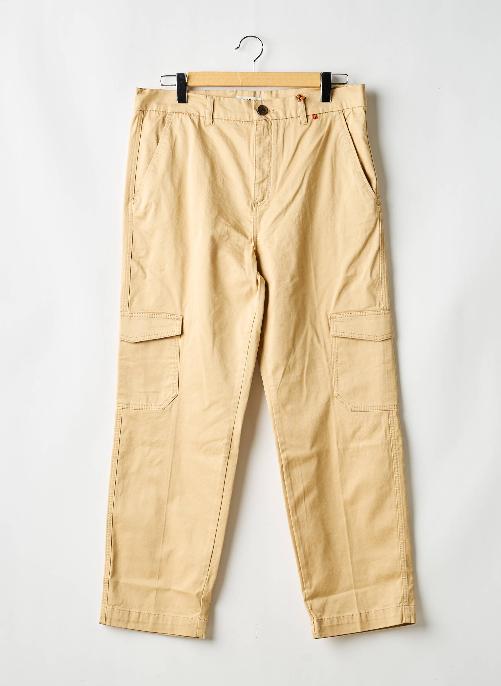Pantalon cargo beige LE FABULEUX MARCEL DE BRUXELLES homme