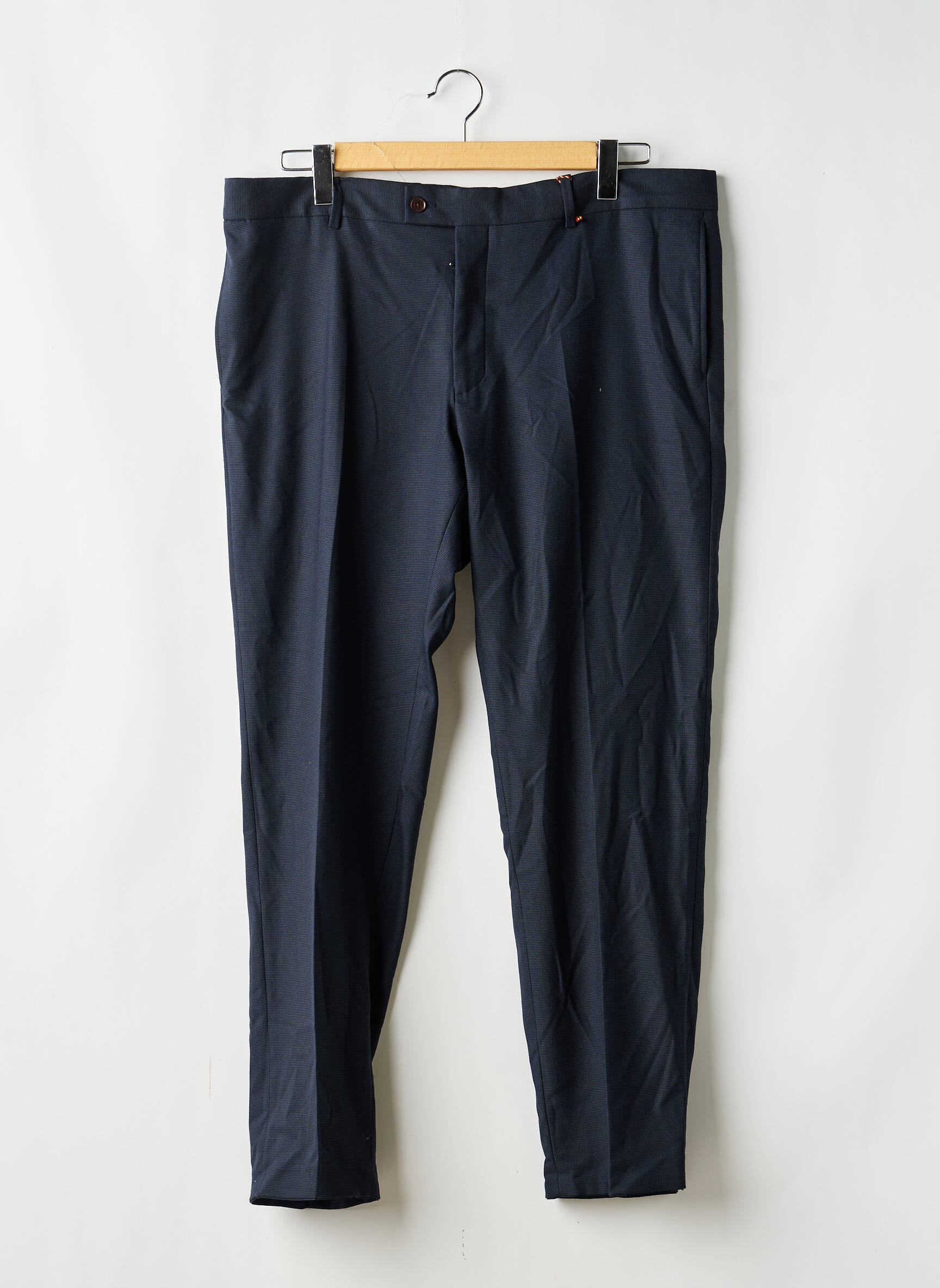 Pantalon droit bleu LE FABULEUX MARCEL DE BRUXELLES homme