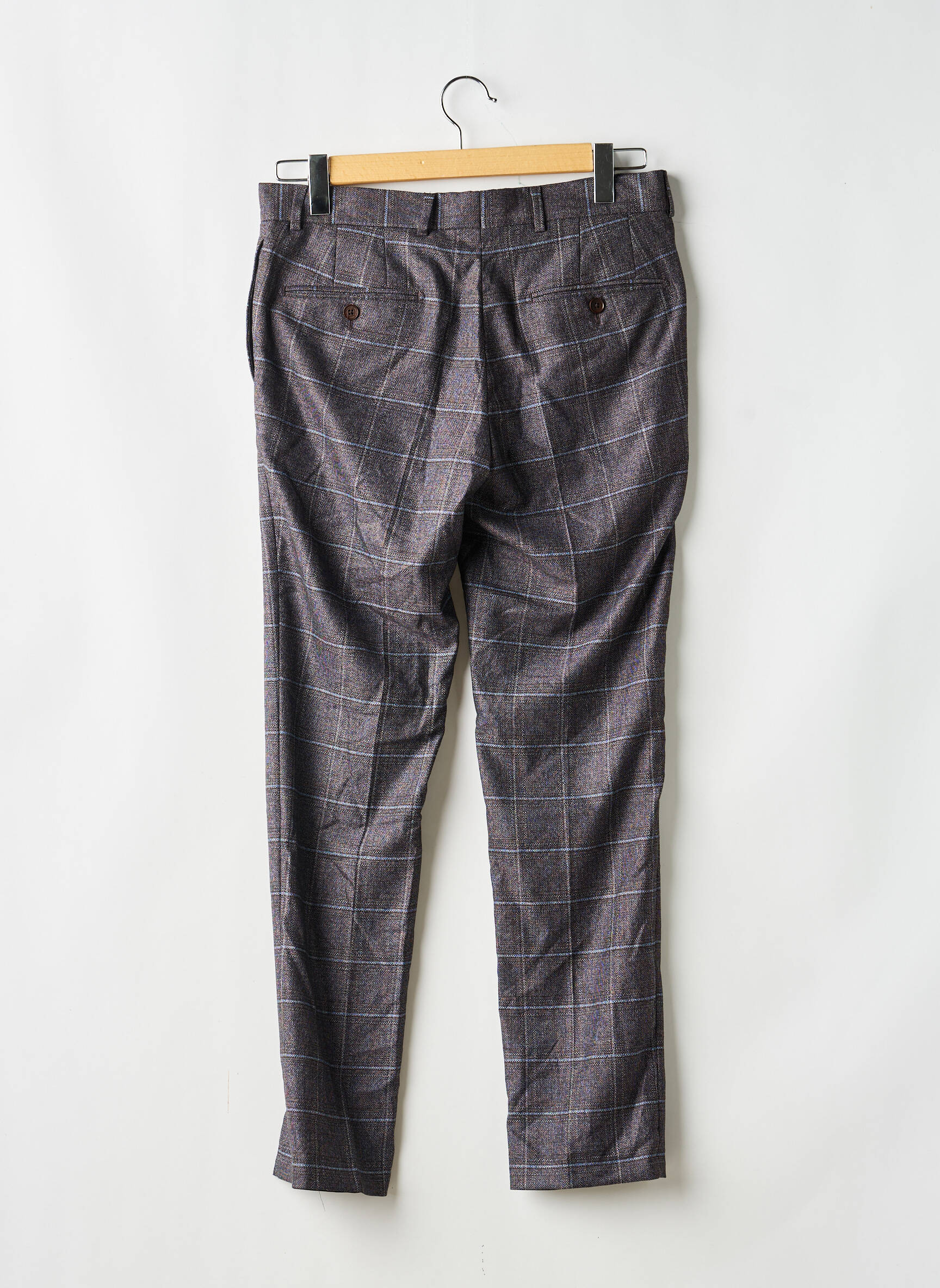 Pantalon slim marron LE FABULEUX MARCEL DE BRUXELLES homme