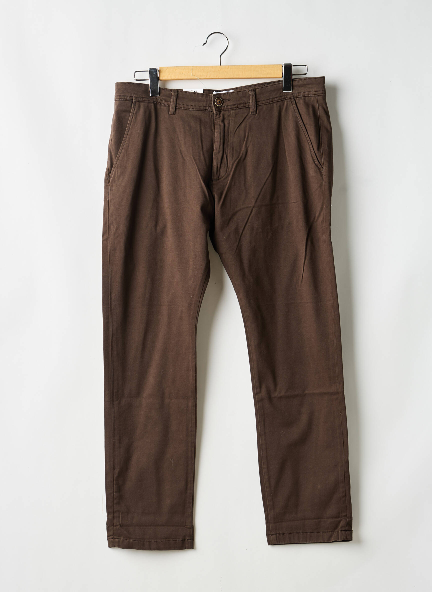 Pantalon chino marron JACK & JONES homme