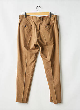 Pantalon droit marron SELECTED homme