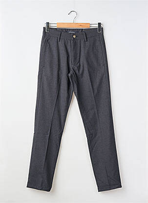 Pantalon droit bleu BRUCE & BUTLER  homme