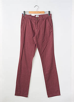 Pantalon chino rouge JACK & JONES homme