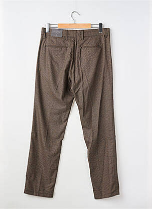 Pantalon droit marron BRUCE & BUTLER  homme