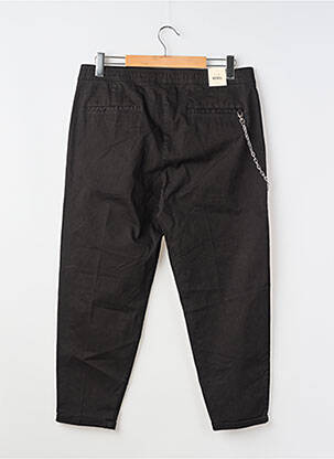 Pantalon droit noir REDEFINED REBEL homme