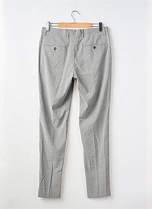 Pantalon droit gris MANGO homme