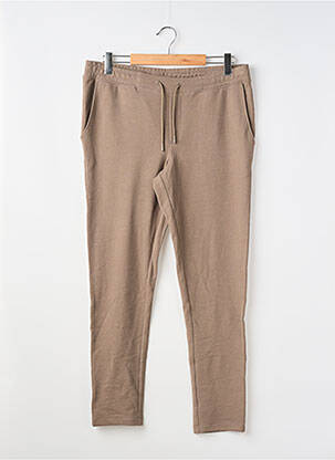 Pantalon droit marron JACK & JONES homme