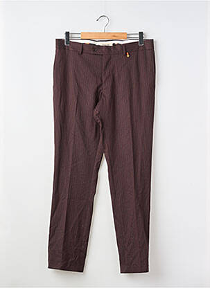 Pantalon droit marron LE FABULEUX MARCEL DE BRUXELLES homme