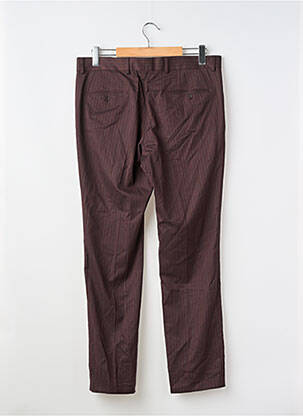 Pantalon droit marron LE FABULEUX MARCEL DE BRUXELLES homme