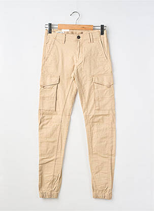 Pantalon cargo beige JACK & JONES homme