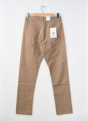 Jeans coupe droite marron JACK & JONES homme
