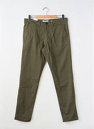 Pantalon droit vert SELECTED homme