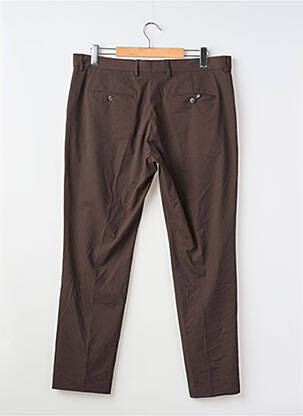 Pantalon droit marron SELECTED homme