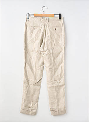 Pantalon droit beige MANGO homme
