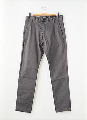 Pantalon chino gris BRUCE & BUTLER  homme