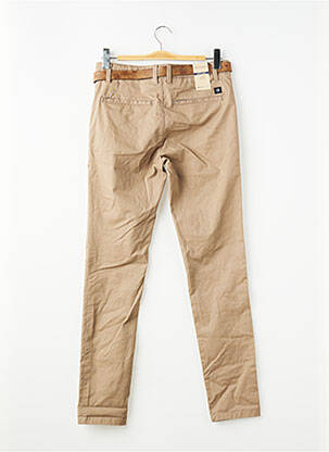 Pantalon chino slim beige TOM TAILOR homme