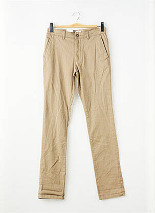 Pantalon chino beige JACK & JONES homme