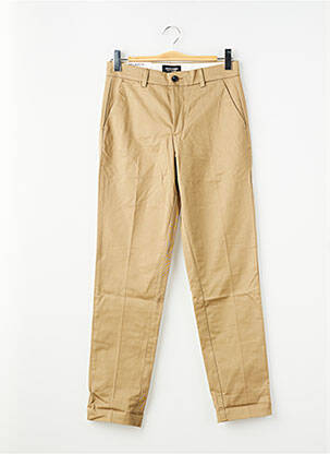 Pantalon chino beige JACK & JONES homme