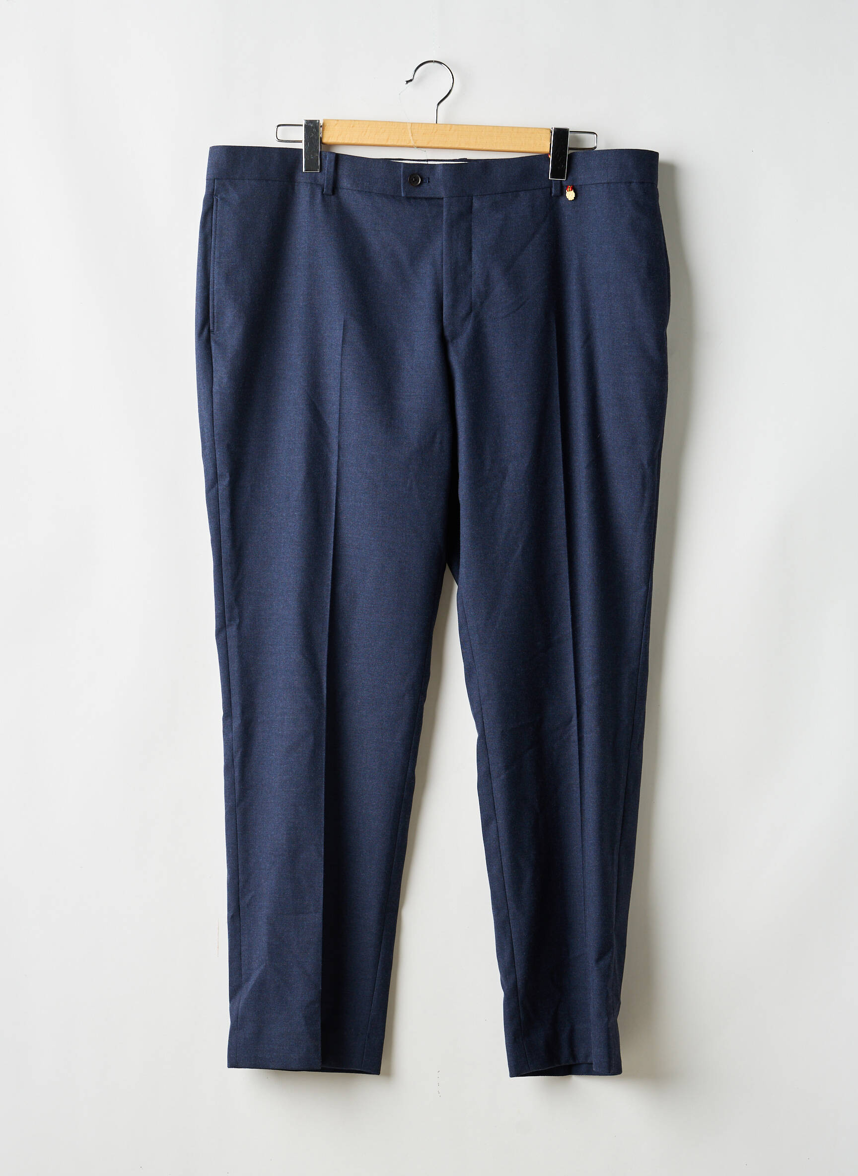 Pantalon droit bleu LE FABULEUX MARCEL DE BRUXELLES homme