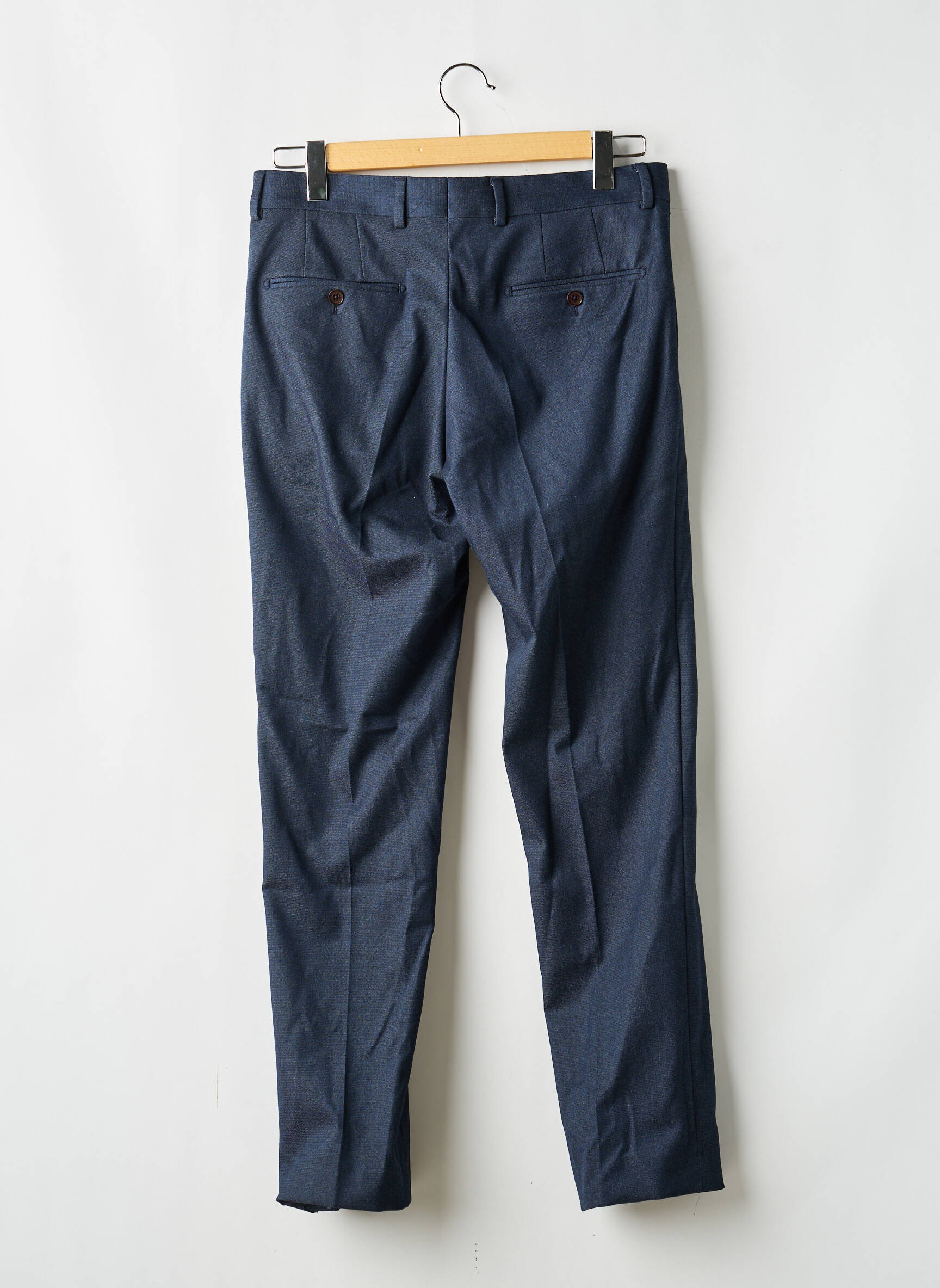 Pantalon droit bleu LE FABULEUX MARCEL DE BRUXELLES homme
