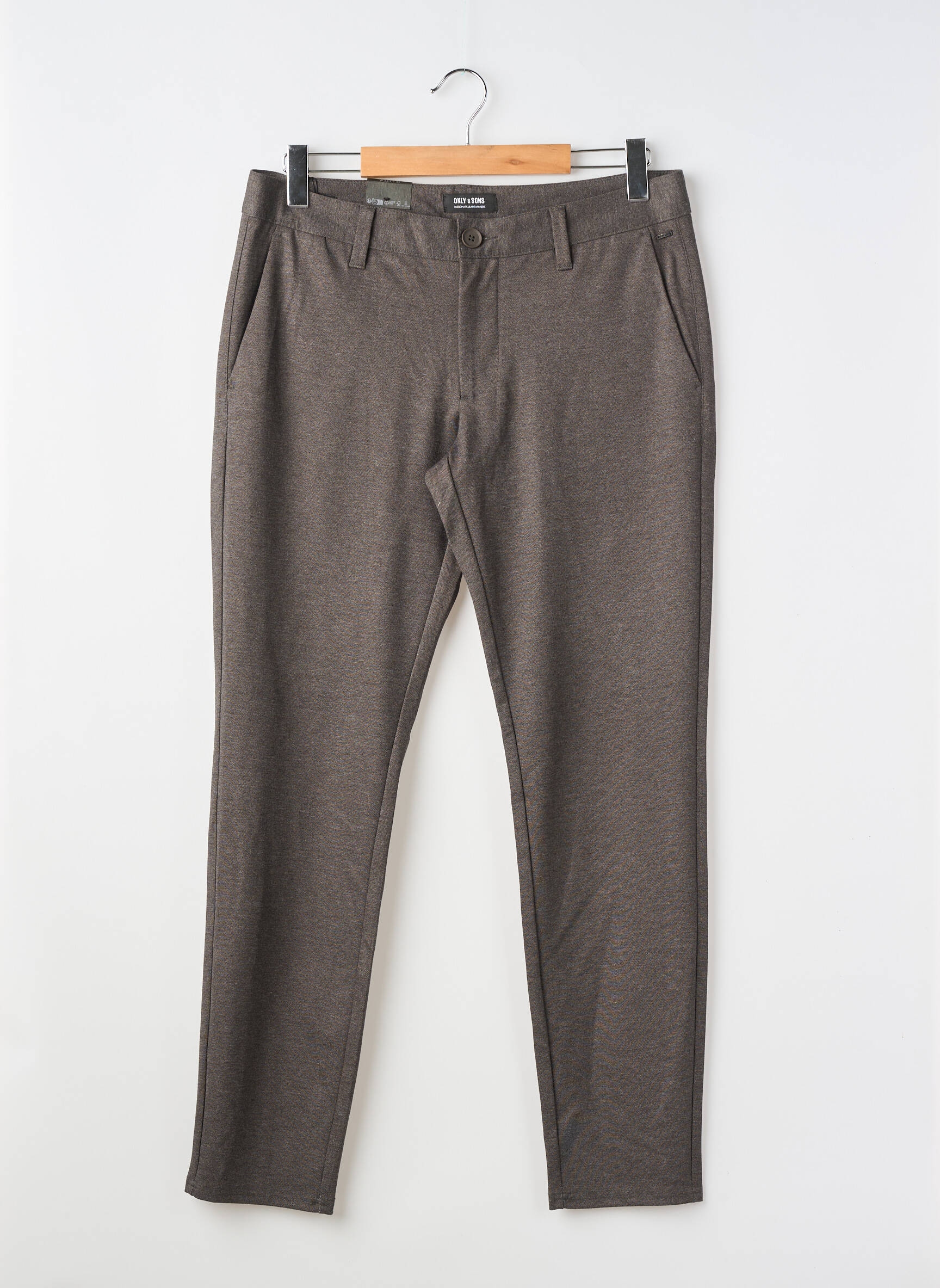 Pantalon droit noir ONLY&SONS homme