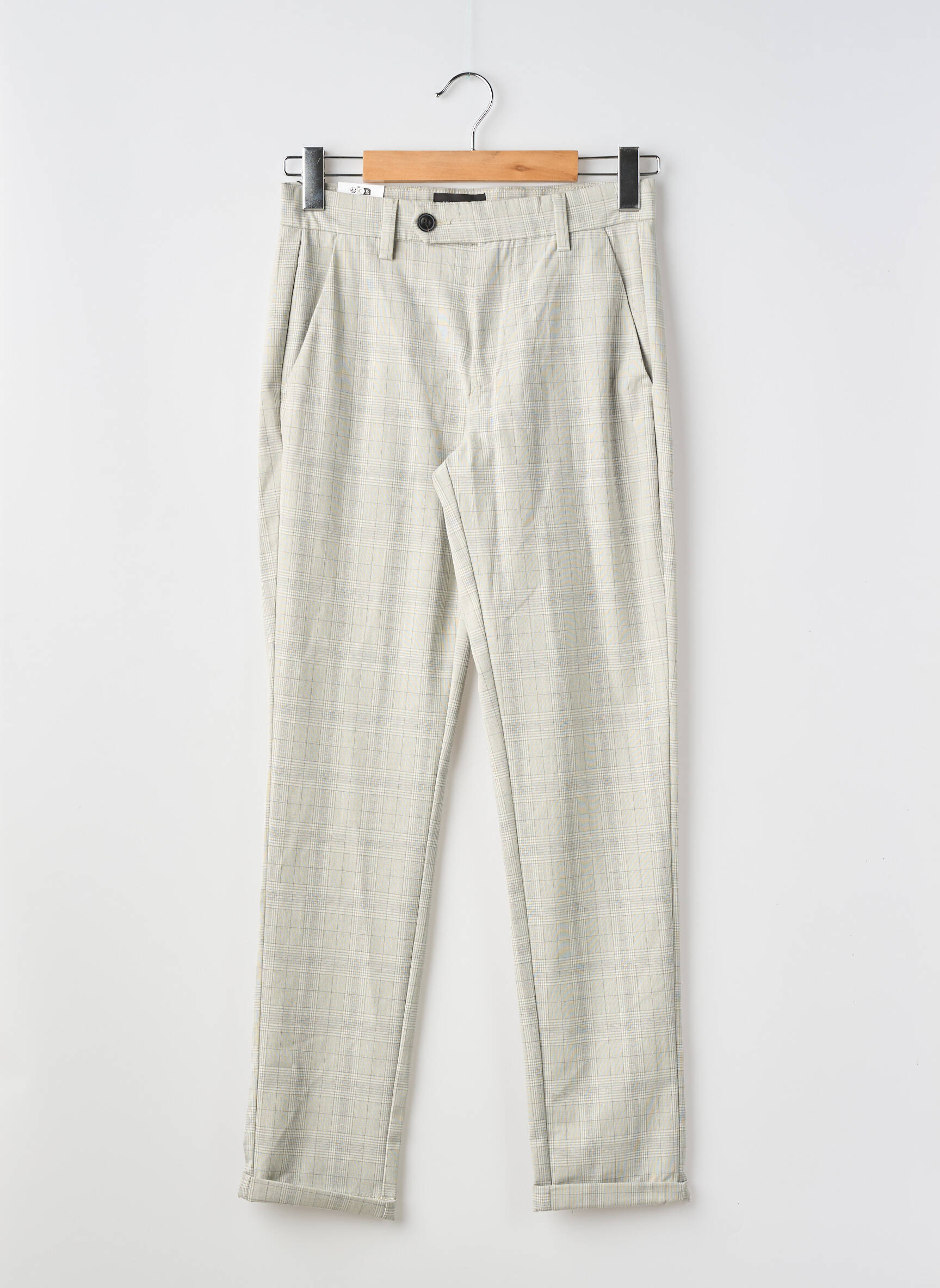 Pantalon droit gris JACK & JONES homme