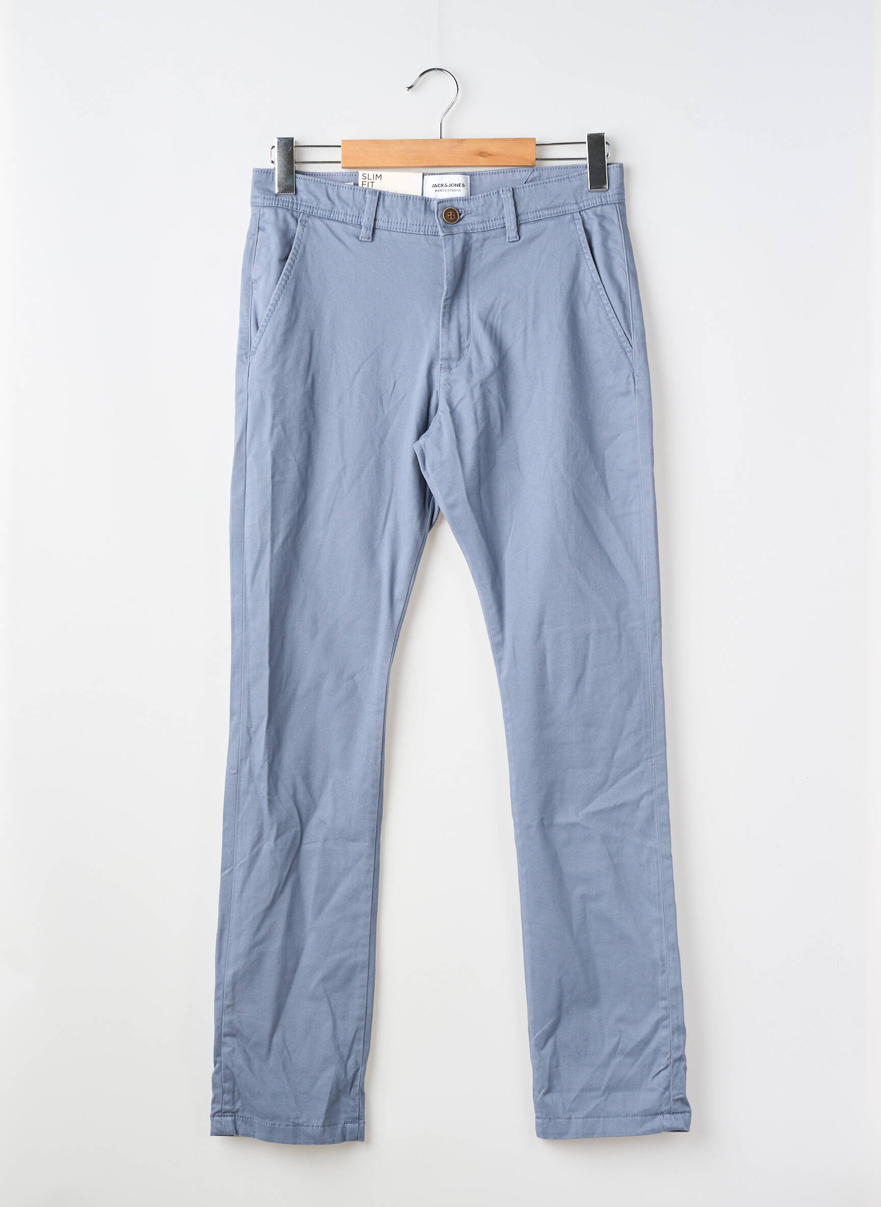 Pantalon chino bleu JACK & JONES homme