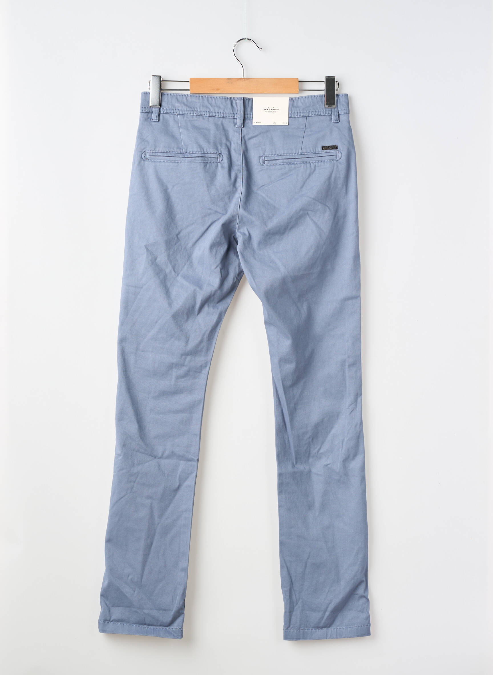 Pantalon chino bleu JACK & JONES homme